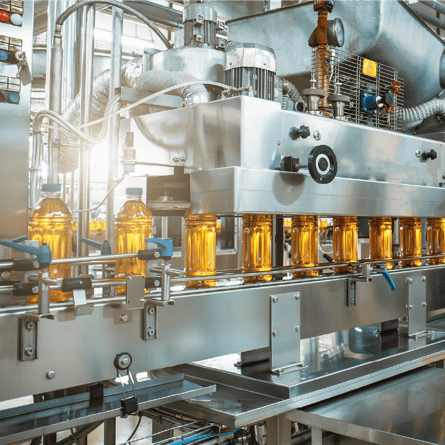 Beverages being tempered by AGC plate heat exchanger