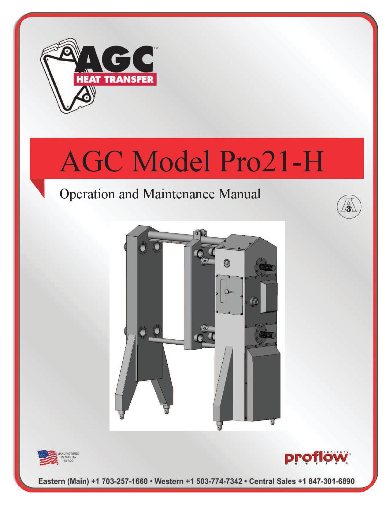 PRO21-H OPERATION MANUAL