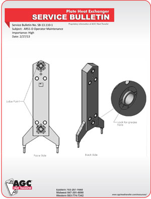 SERVICE BULLETIN – AR51-D LUBE REQUIREMENT