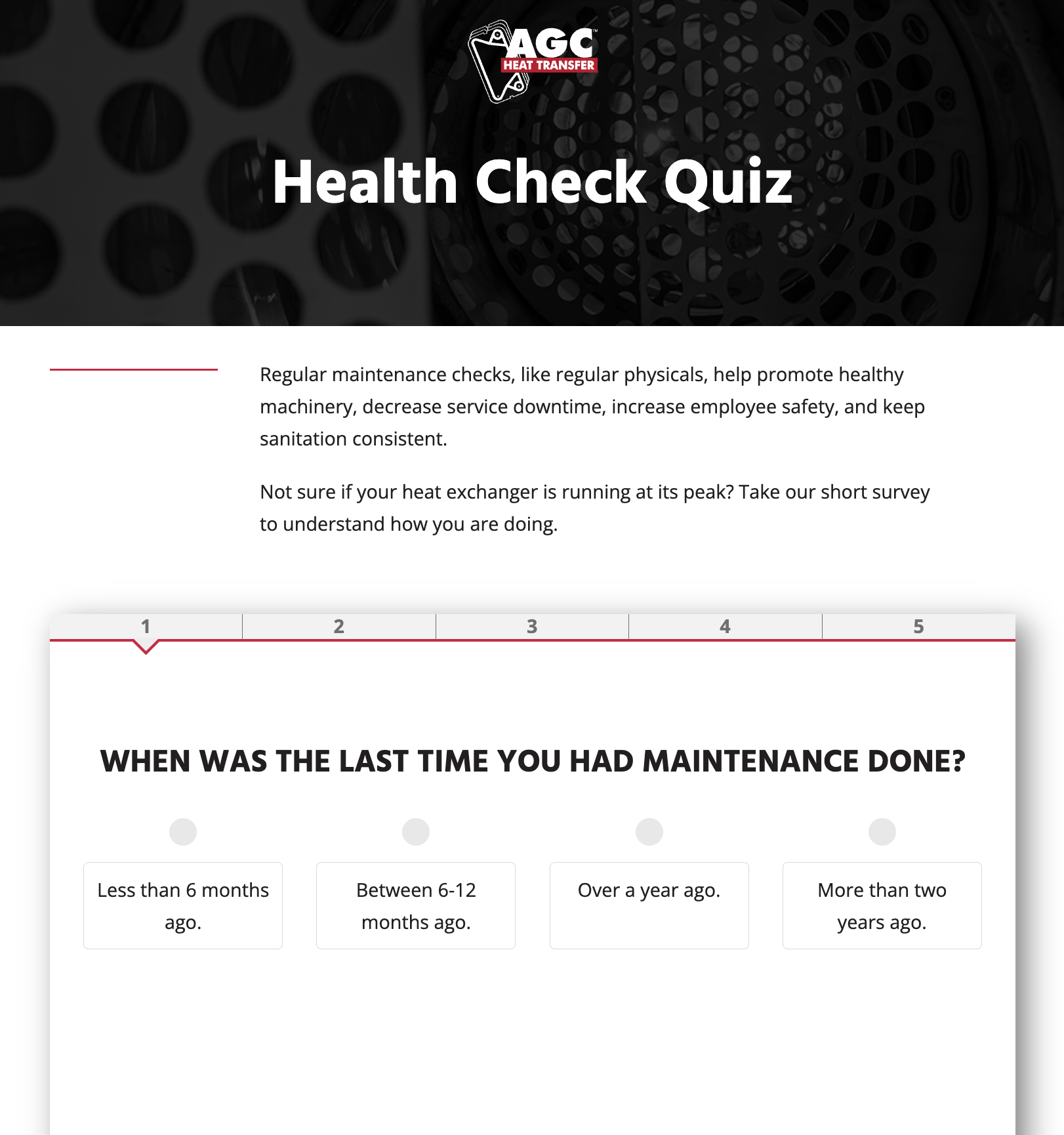 HEALTH CHECK QUIZ